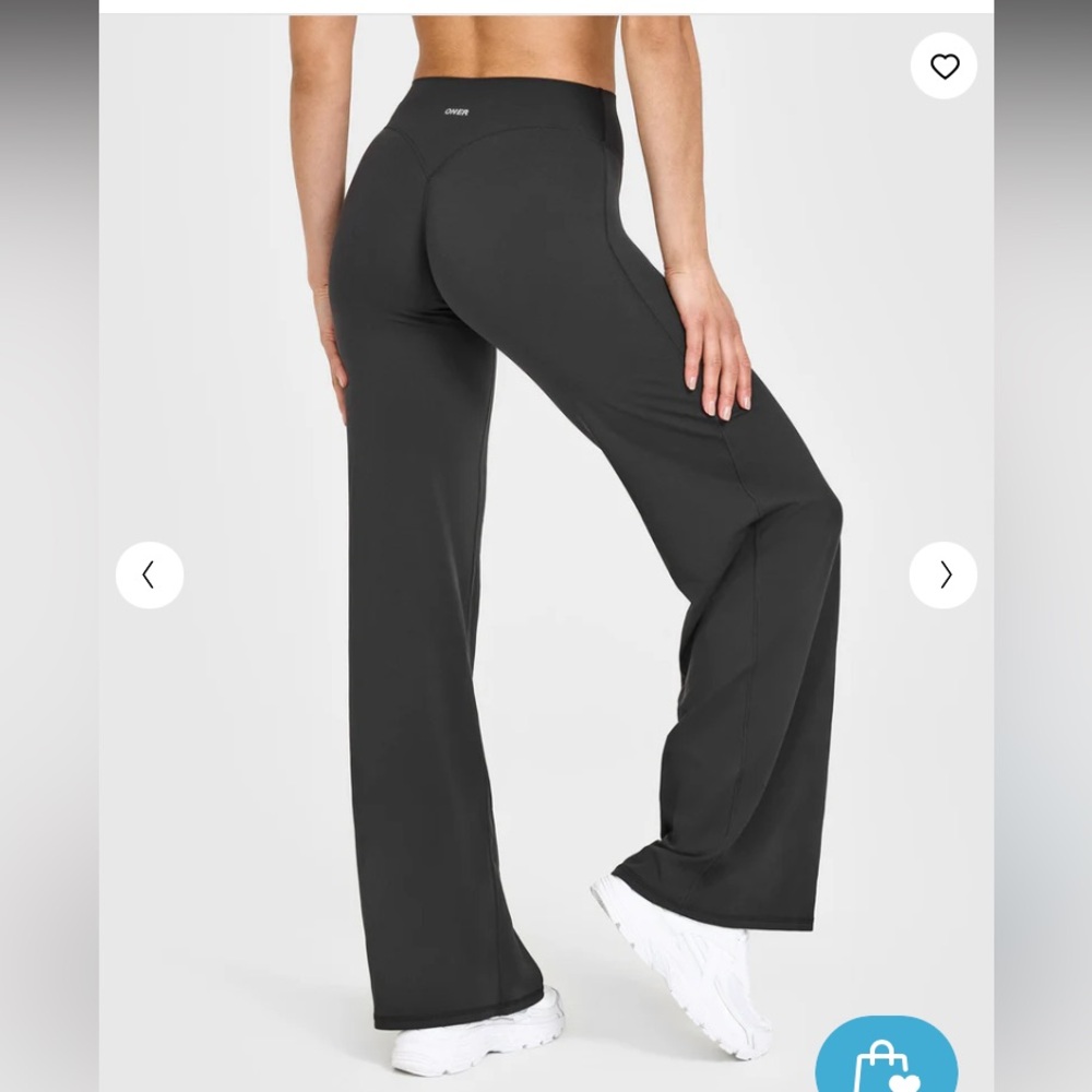 Oner Active Soft motion straight leg pants in soft black Medium